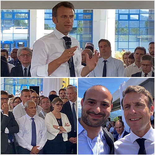 SCALINX CEO, Hussein Fakhoury, was honored to be invited in the French Silicon Valley